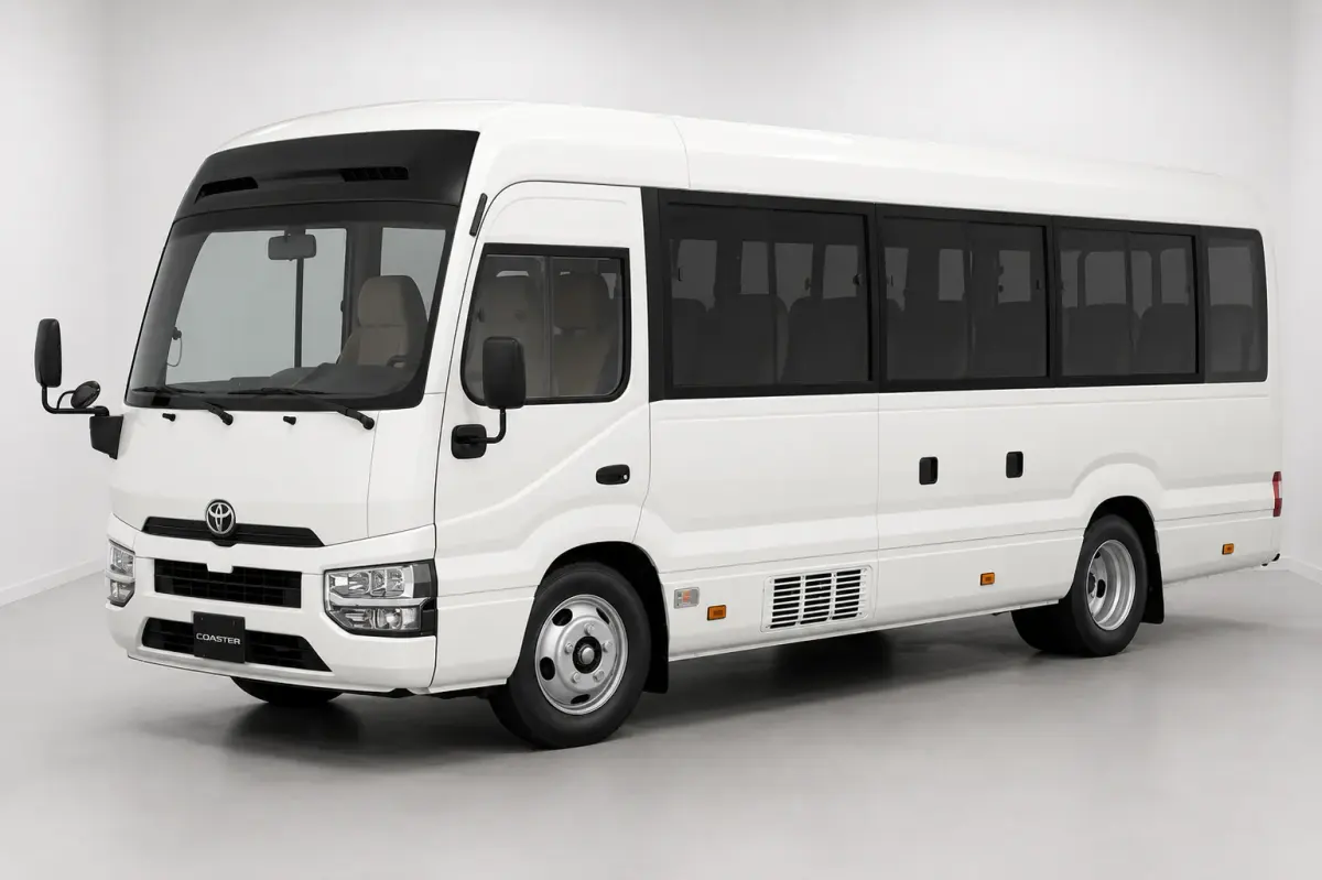 Armored Bulletproof Toyota Coaster Minibus