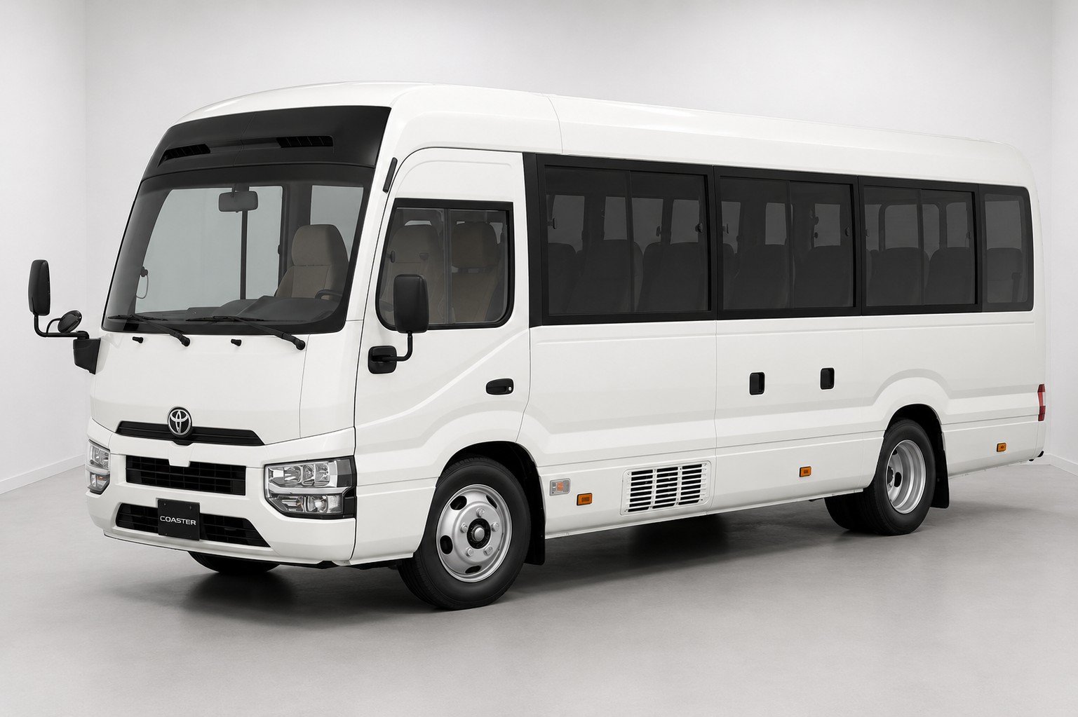 Armored Bulletproof Toyota Coaster Minibus
